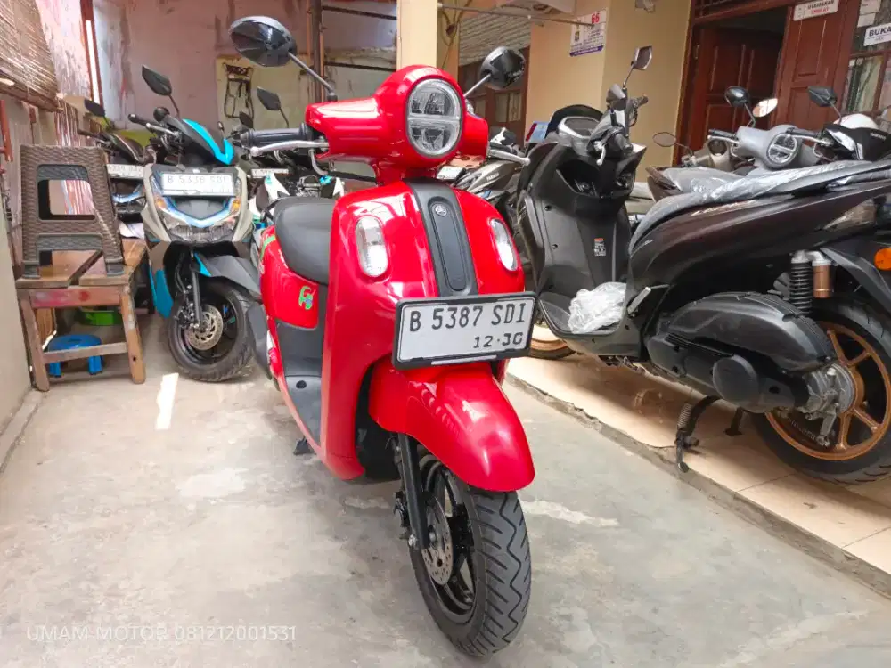 KM 7K YAMAHA FAZZIO KUNCI 2025 BLN 12 BS TT 2024 DI CILEDUG HARGA PAS