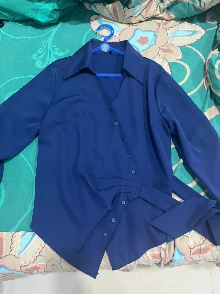 Kemeja dongker size s