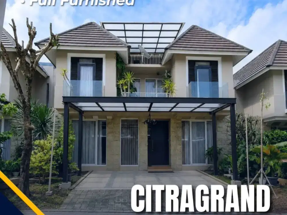 Rumah Full Furnished di Citragrand Tembalang Semarang