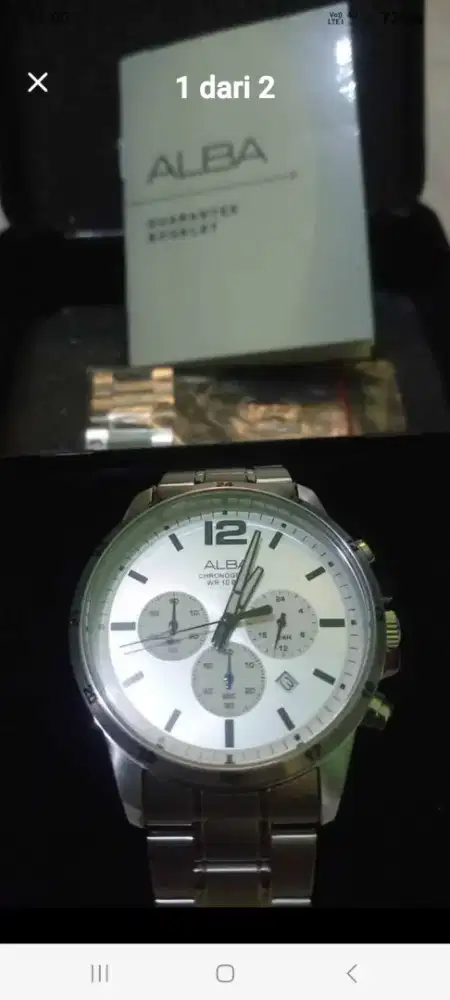 Jual jam ALBA mulus