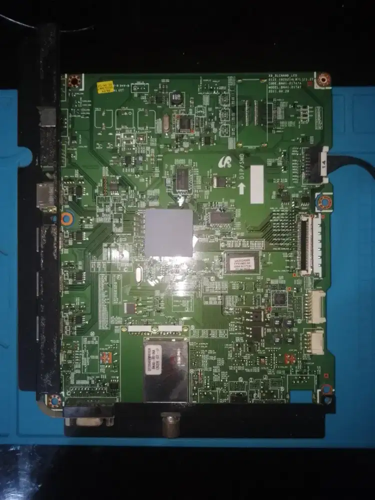 PCB Motherboard TV LED Samsung kondisi bekas normal