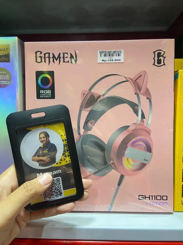 HEADPHONE GAMING GAMEN ATLANTIS DAHSYAT