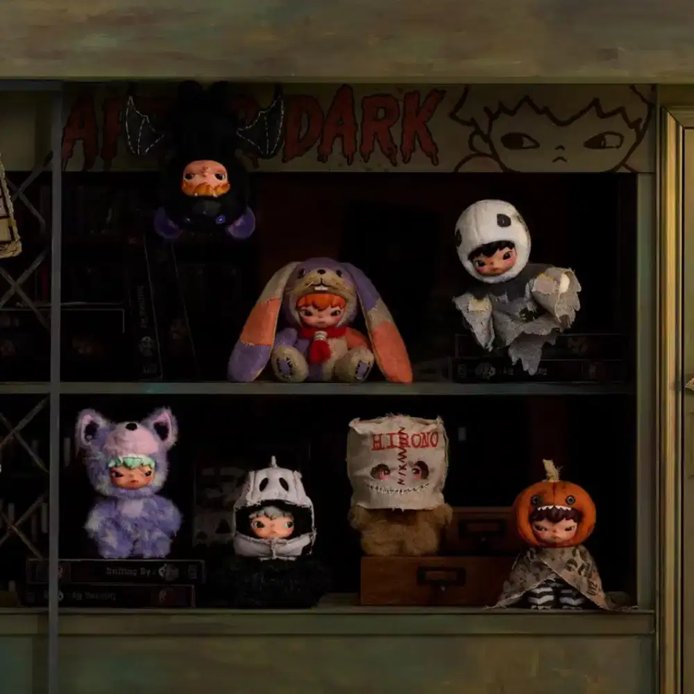 Hirono After Dark Plush Pendant Pop Mart