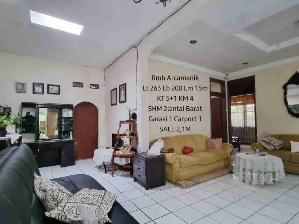 Rumah Arcamanik BESAR DAN MURAH