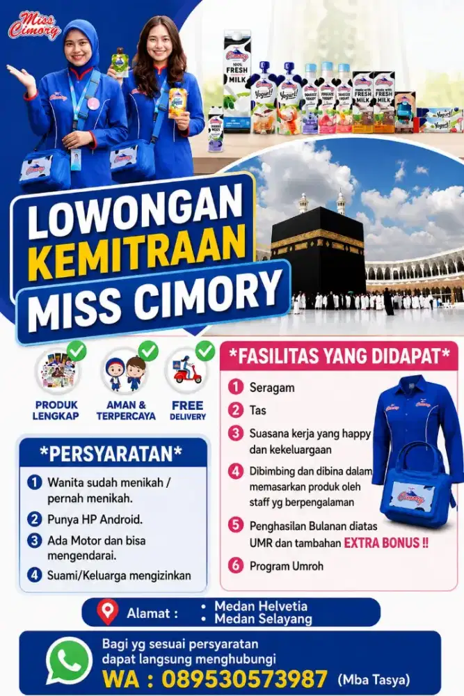 LOWONGAN KEMITRAAN MISS CIMORY