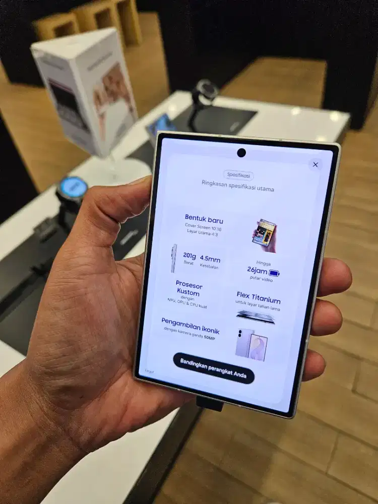 SAMSUNG GALAXY Z FOLD8 TOTAL BONUS SENILAI 5 JUTA - CEK DESKRIPSI
