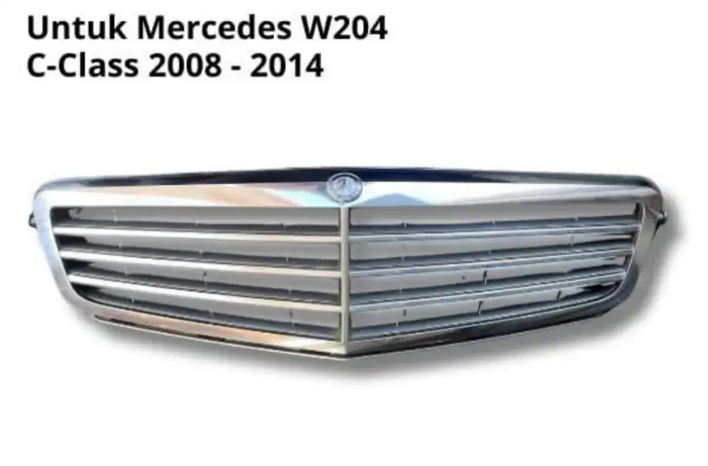 *Mercedes Benz C-Class 2008 - 2014 W204 Front Grill Depan Original