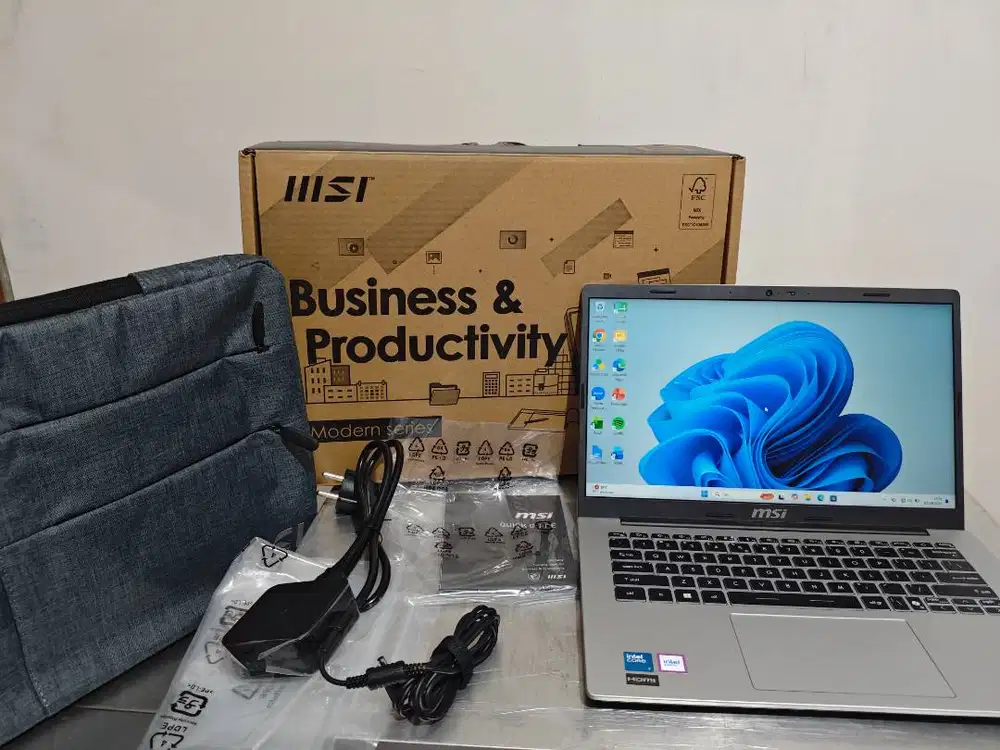 MSI 14 F1MG 16/512 Intel Core 7 | Garansi On