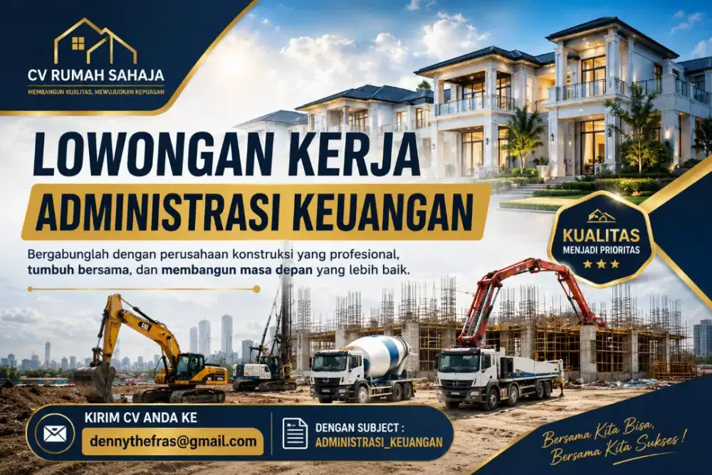 Lowongan Administrasi Keuangan