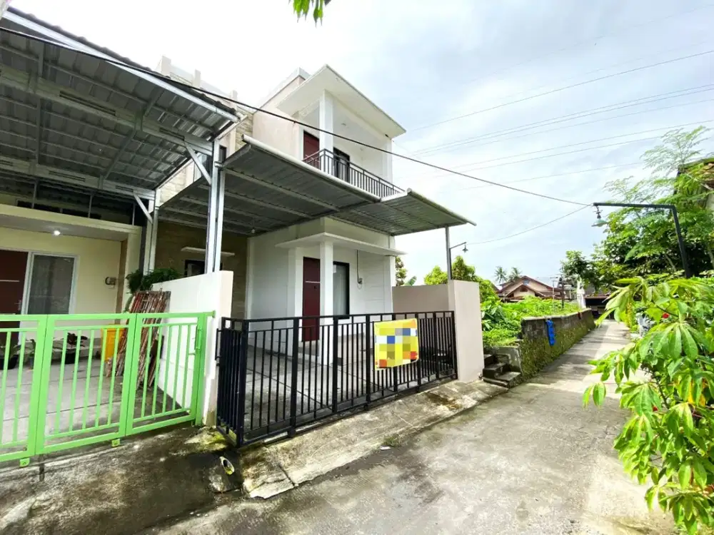 5 Kamar Tidur Ditambah Balkon, Rumah Modern Sleman Kota Dibawah 800 Jt