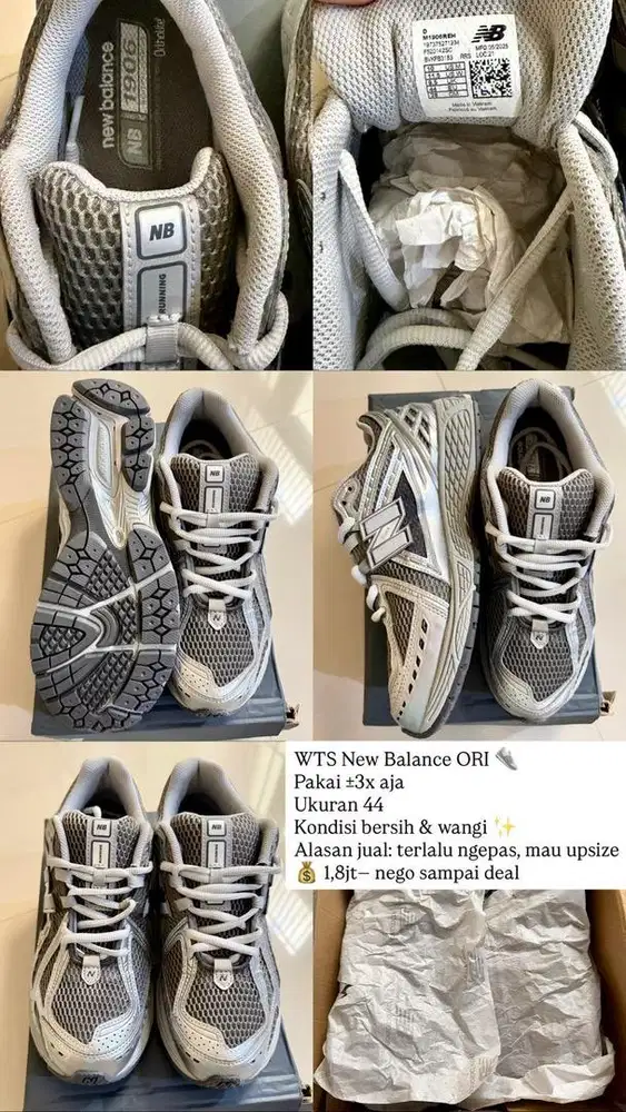 Dijual Sepatu New Balance ORI