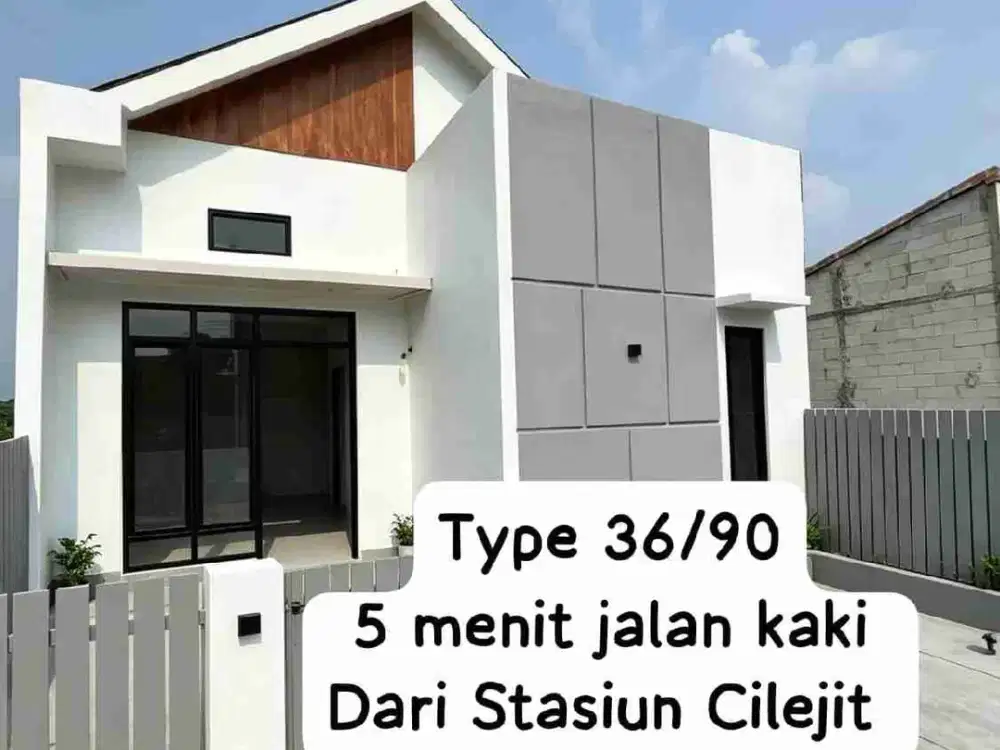 Hanya 200Juta Type 36/90 Tanah 90m2 Tersedia Semi Ready dan Indent