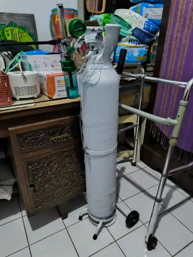 Tabung oksigen lengkap 2m3