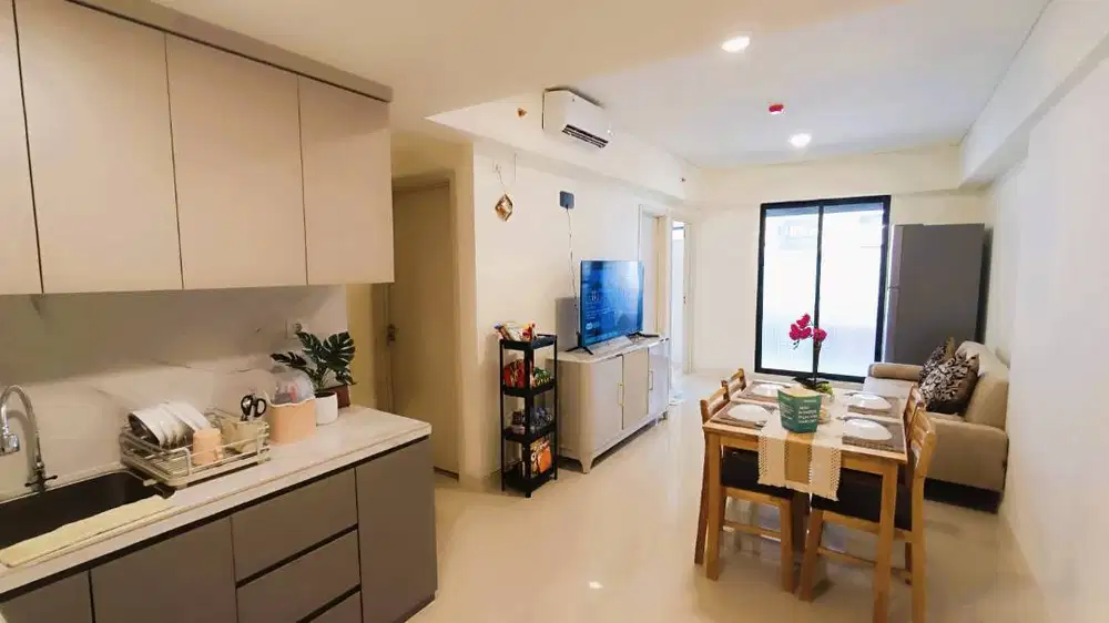 Apartemen 2+1BR Full Furnished Rp.55jt/thn