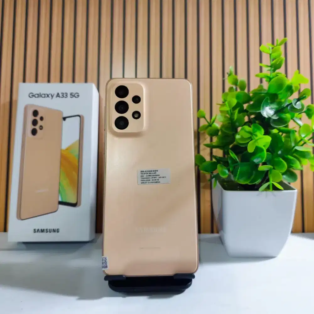 Samsung A33 5G 8/128 fullset mulus