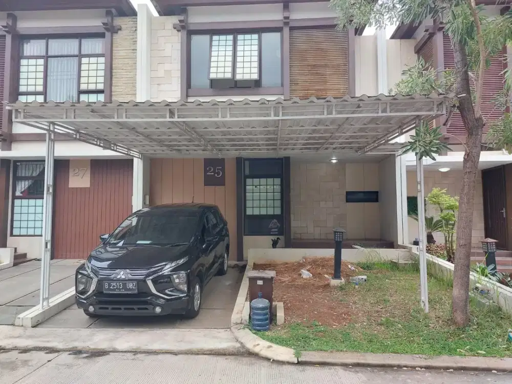 Disewakan Rumah Cluster Patio Lippo Cikarang, Nyaman, Strategis