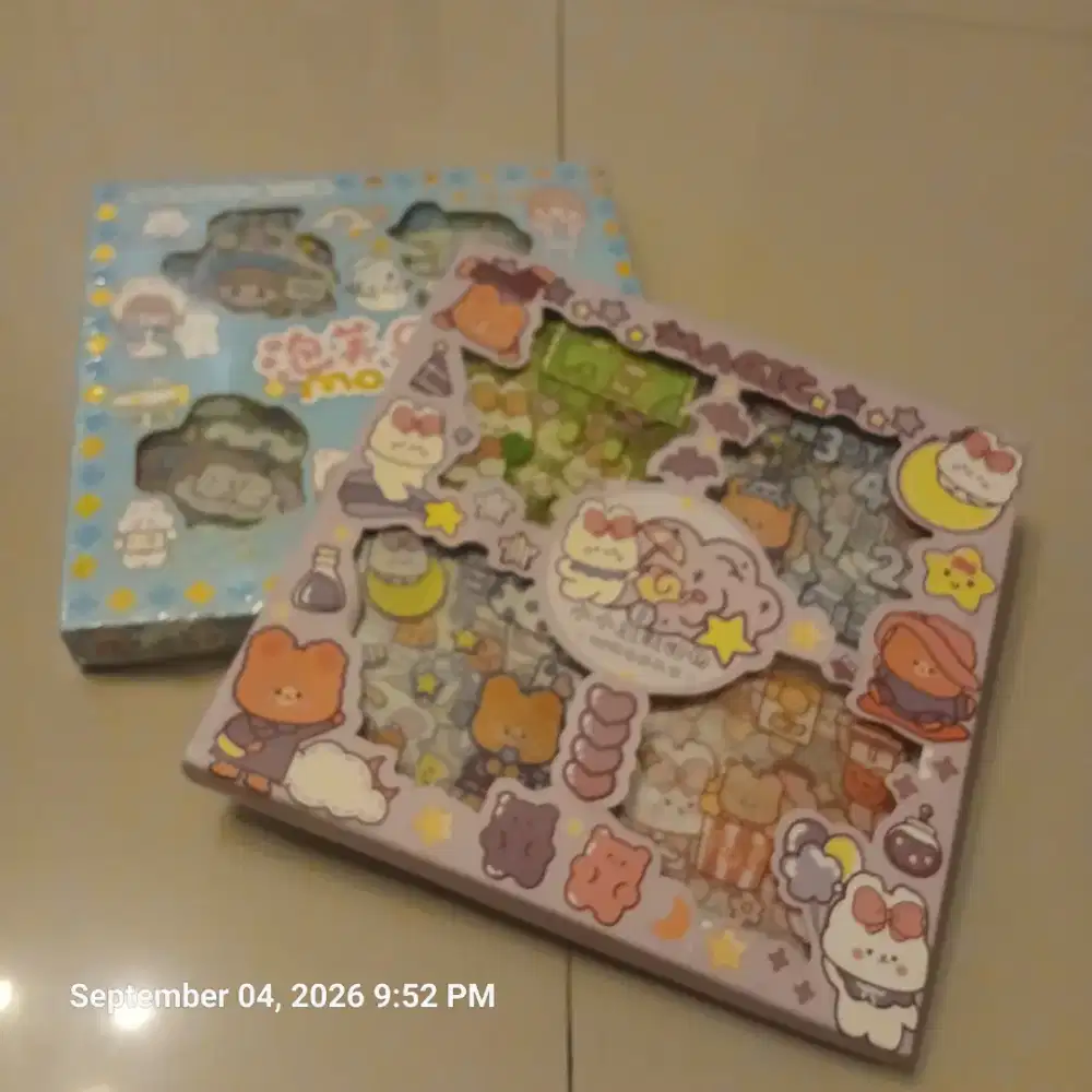 Stiker Box Set Lucu unik buat anak dan dewasa paket buy 1 get 1