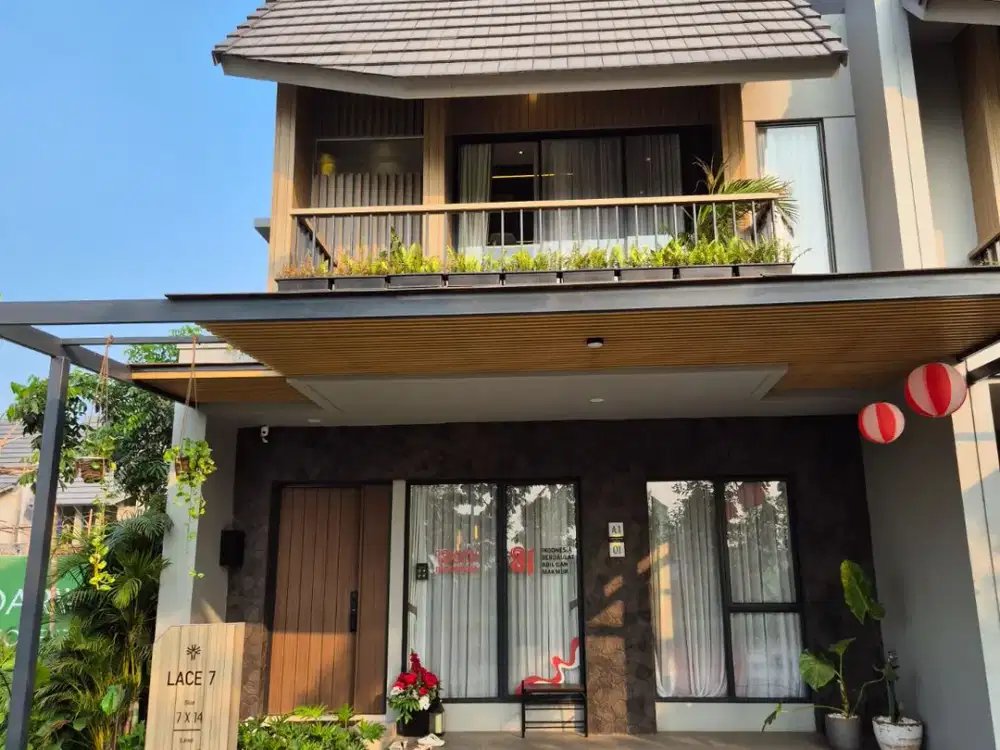 Rumah Baru Lebar 7 x 14 di forestine Citra Garden bandara Soekarno Hatta