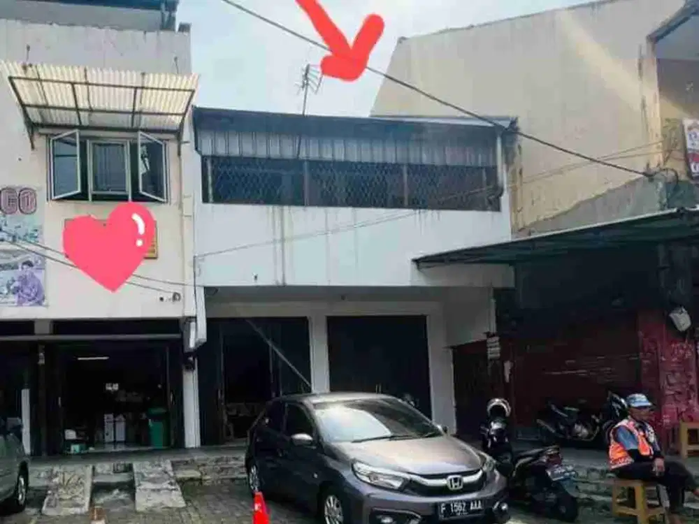 Ruko Murah Strategis Pinggir Jalan Pajajaran, Warung Jambu Bogor