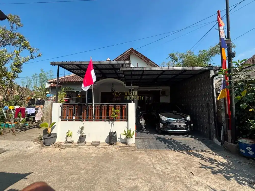 Rumah Second Siap Huni Halaman Luas Dekat SMK N 1 Bantul