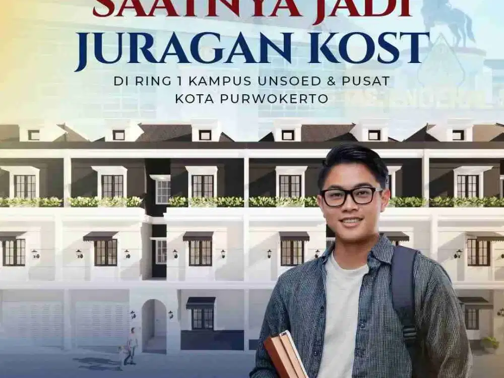 Kos Eksklusif full furnish tingkat dekat kampus Unsoed, Gor Purwokerto