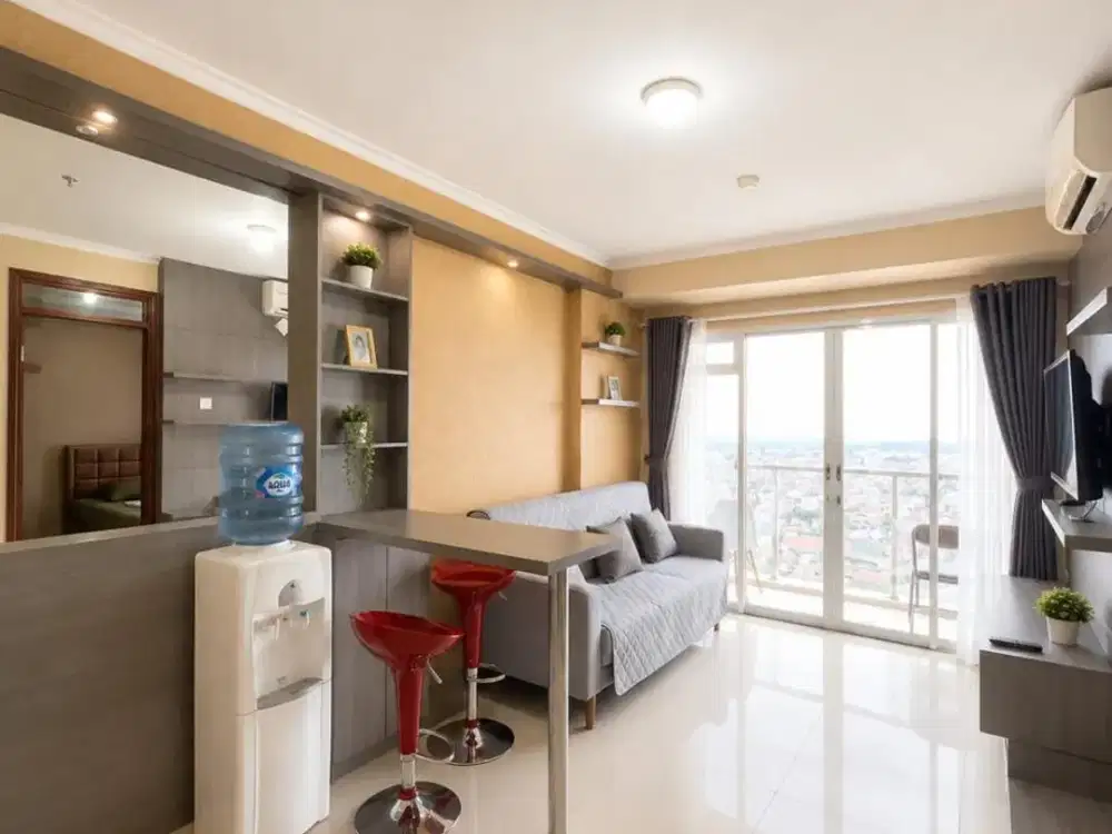 Gateway Pasteur 2BR Disewakan – Cocok Keluarga, Mahasiswa & Pekerja