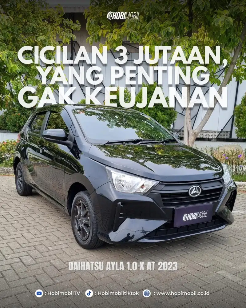 All New Ayla 1.0 X AT Thn 2023