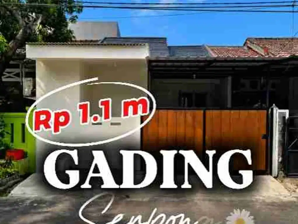 dijual rumah siap huni di sektor 6 gading serpong