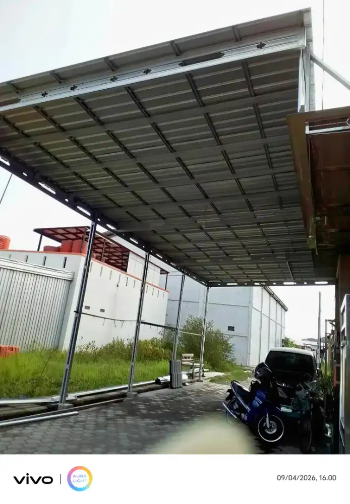 Jasa pasang kanopi baja ringan