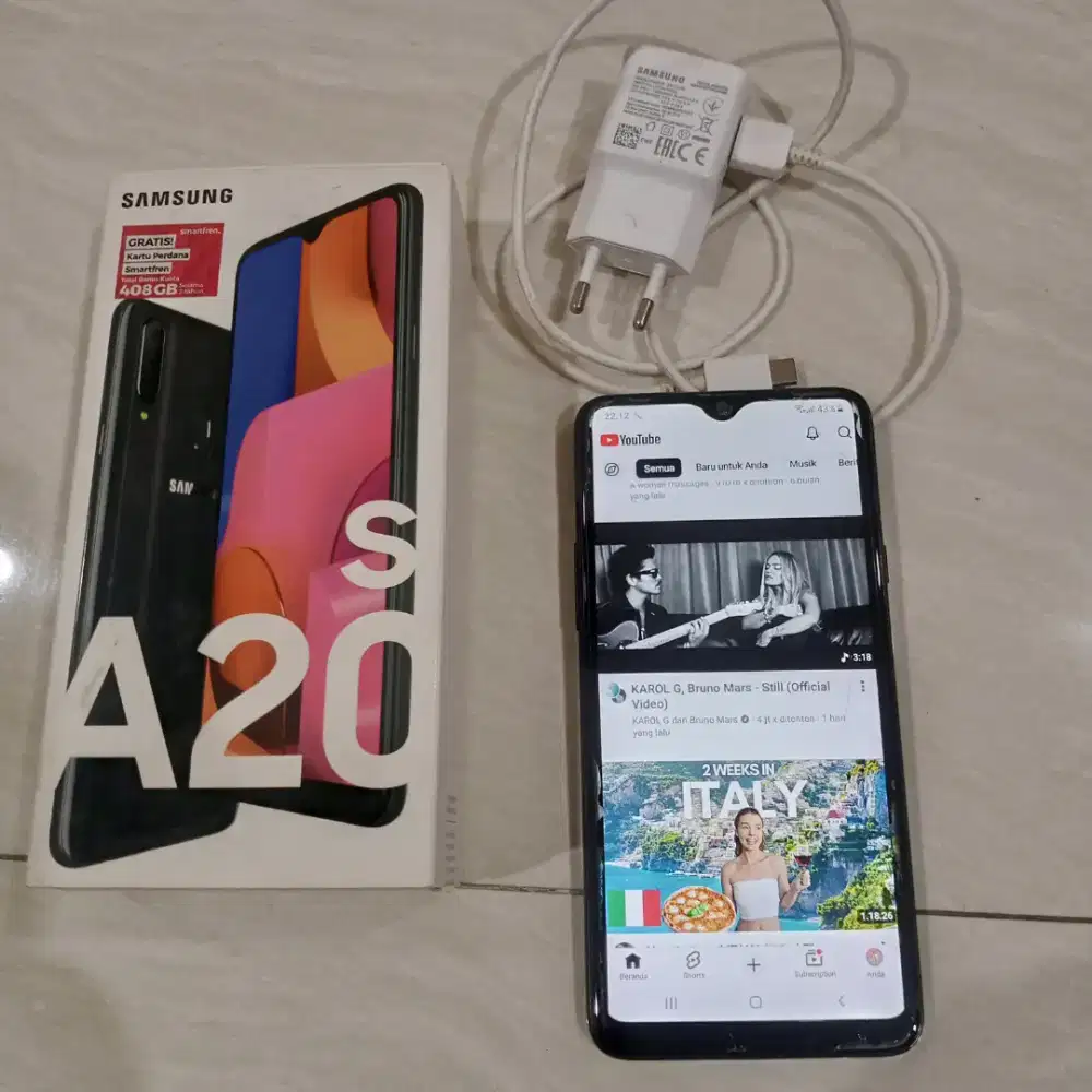 HP SAMSUNG A 20 S