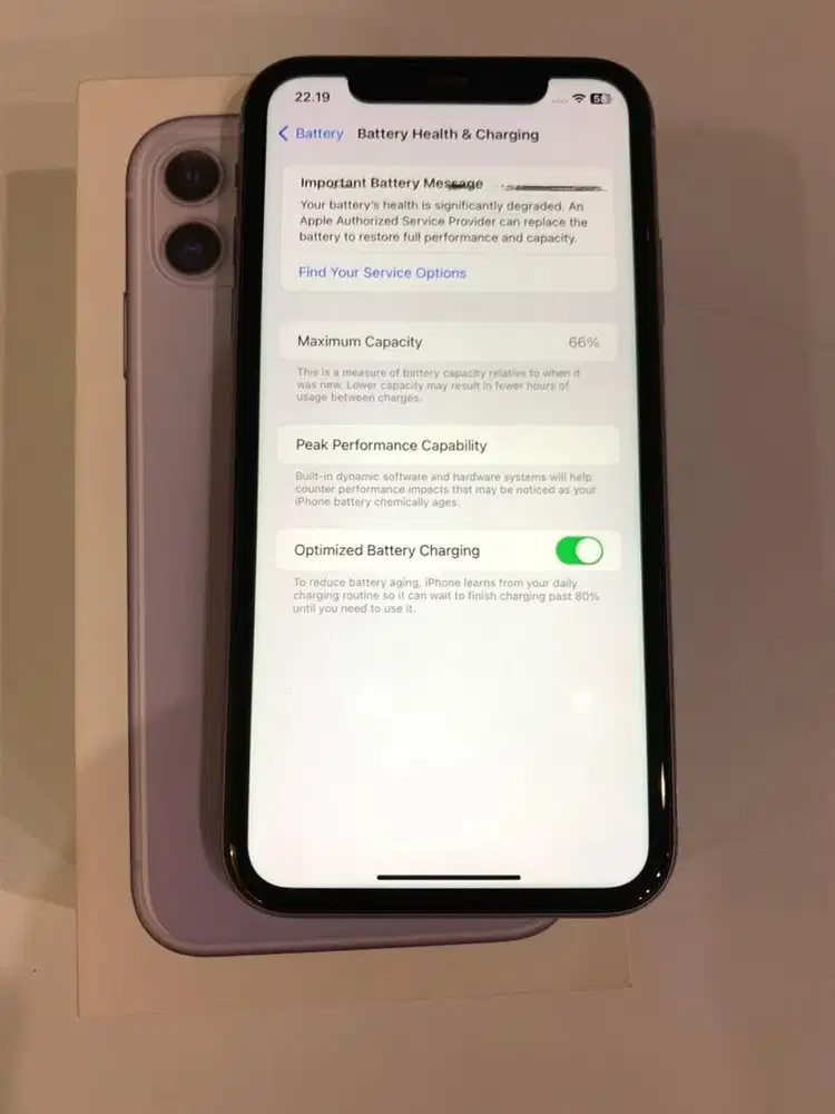 Ibox iphone 11 128gb purple