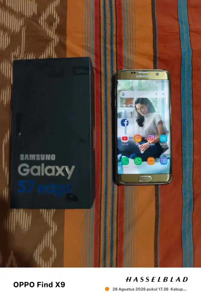 Samsung S7 edge ram4/128gb