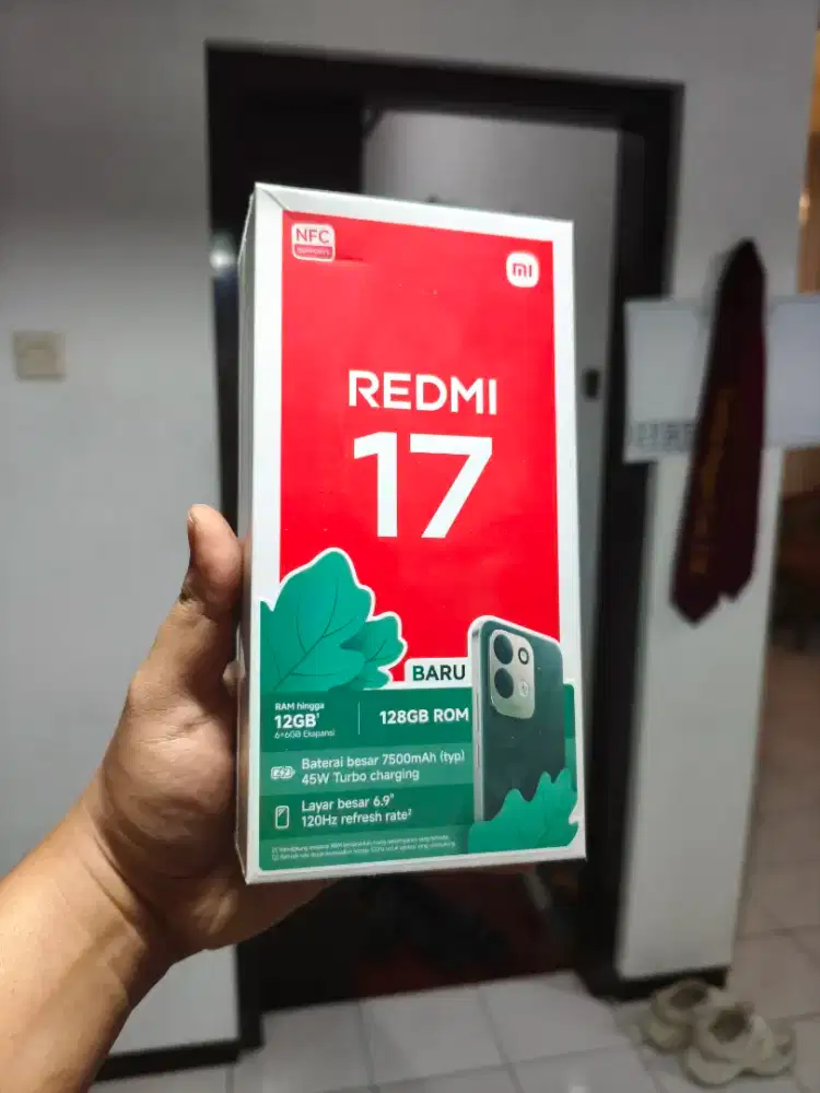 REDMI 17 6/128 NEW SEGEL PROMO TERMURAH GARANSI RESMI