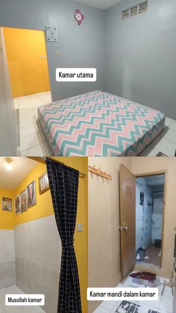 Kontrakan rumah 2 km condet jakarta timur