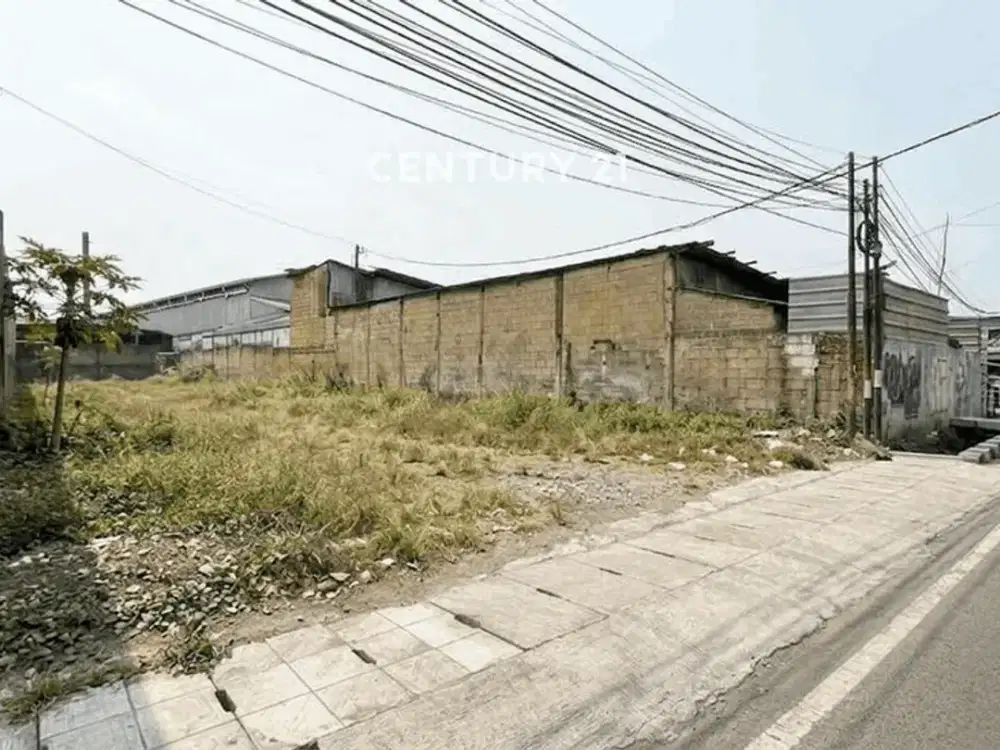 Tanah Strategis Pinggir Jalan Cocok Untuk Gudang Atau Bengkel