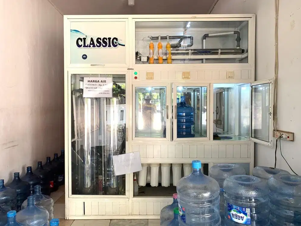 TAKE OVER / JUAL DEPOT ISI ULANG AIR MINUM