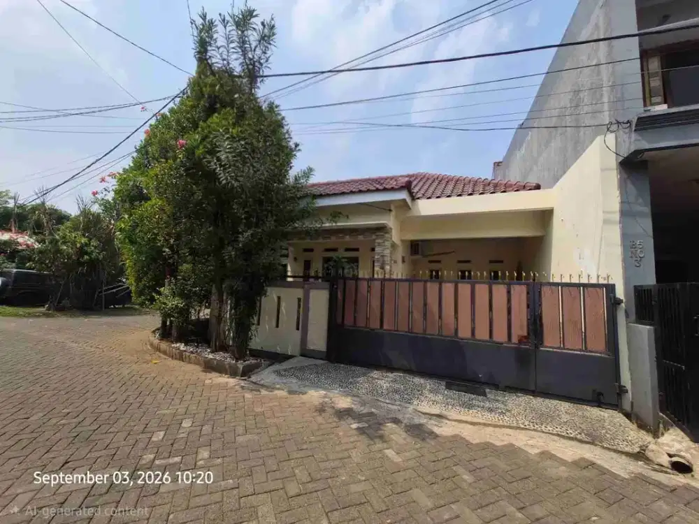 Dijual Rumah Hook Siap Huni di Jatibening Estate, Bekasi