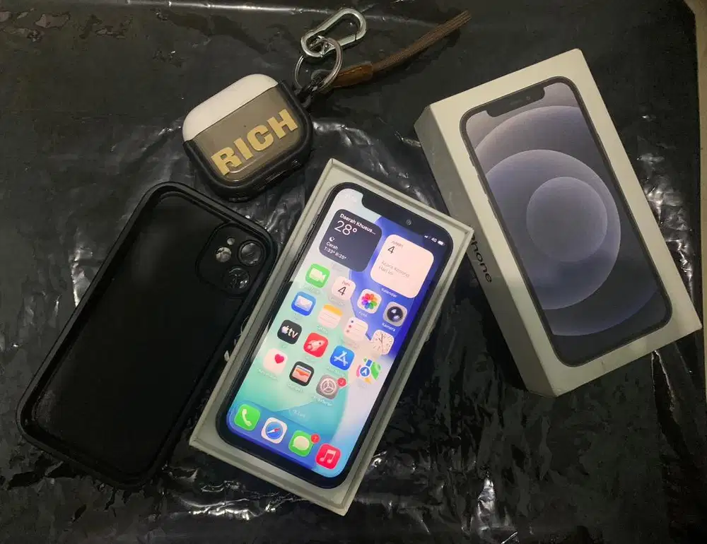 iphone 12 mini 256gb cakep