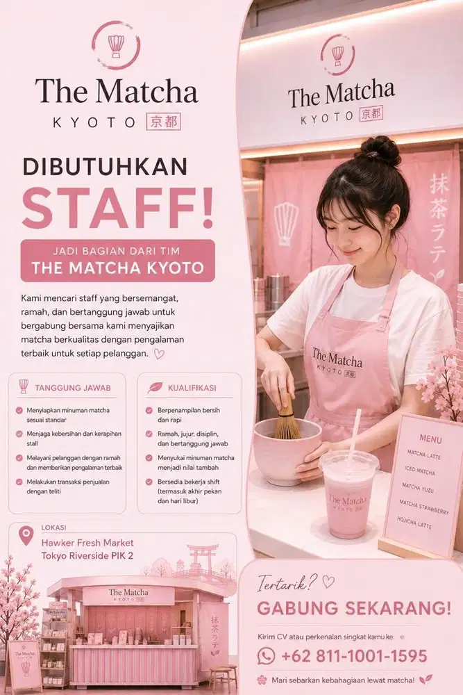 DIBUTUHKAN STAFF!