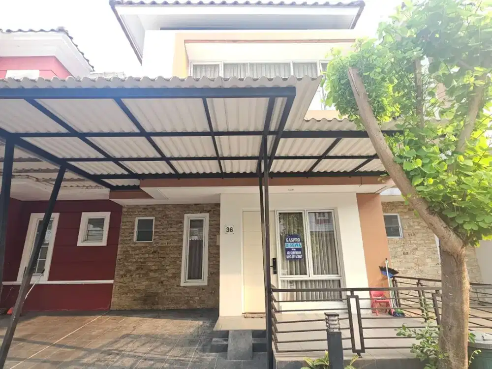 DIJUAL BU & CEPAT FULL FURNISH! 1,3MAN TYPE 7 RUMAH 2 LANTAI DI MALIBU VILLAGE GADING SERPONG