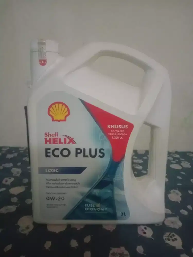 Shell eco plus 3L untuk calya sigra