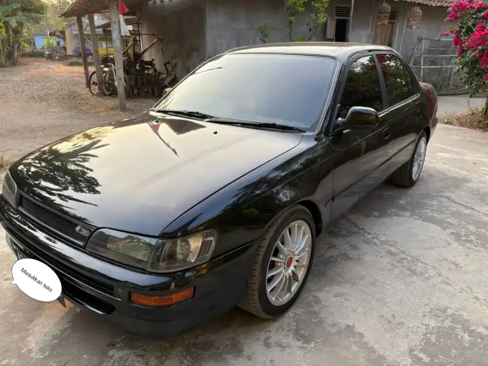 Great Corolla 1,6 Manual Warna Hitam Pribadi