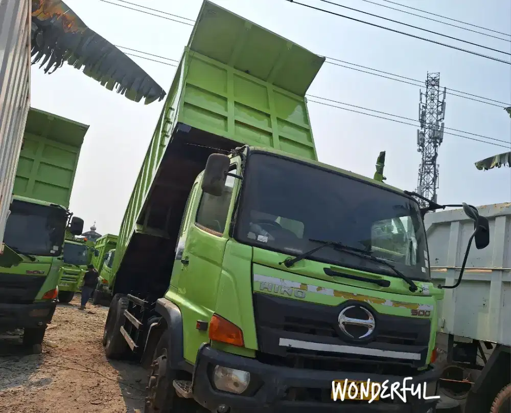 Hino Lohan 500 FM 260 TI Tronton 6×4 Dumbtruk Ors Turbo BioSolar Euro2