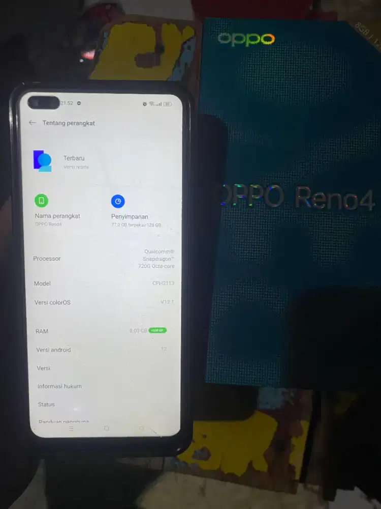 OPPO RENO 4 FULLSET