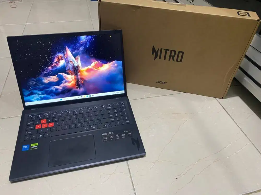 ACER NITRO LITE NL16-71G CORE 5 210H Ram 16GB SSD 512GB RTX 3050 6GB