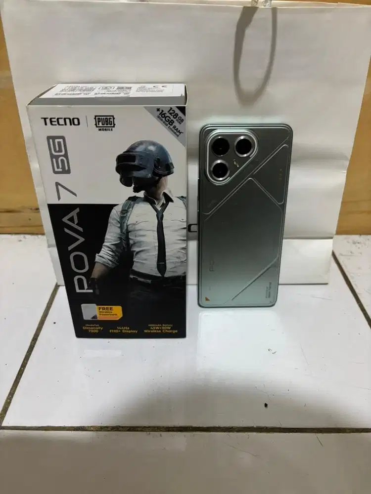 Hp techno pova 7 ex pemakaian