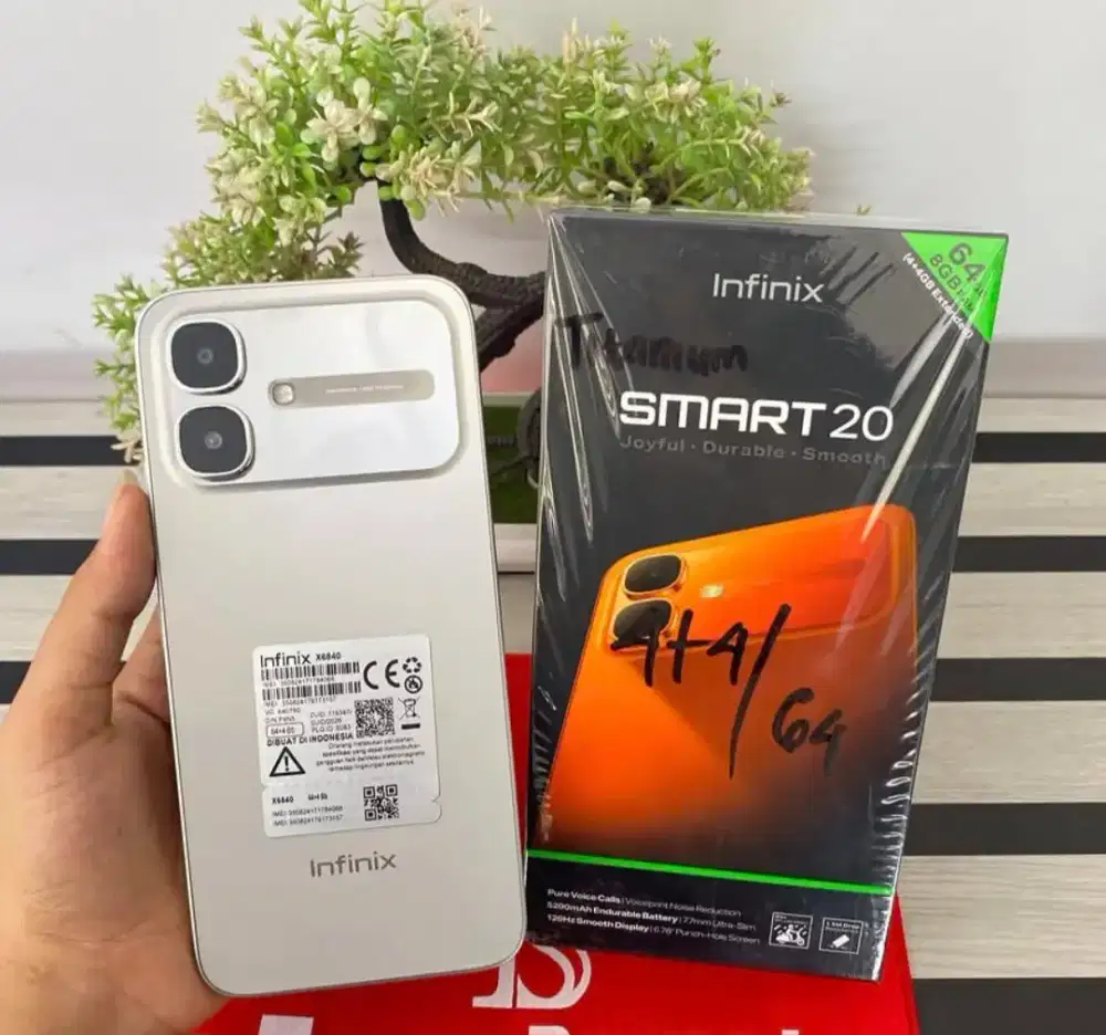 INFINIX SMART 20 RAM 4/64 BARU