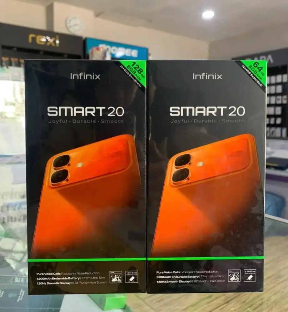 INFINIX SMART 20 RAM 4/128 BARU