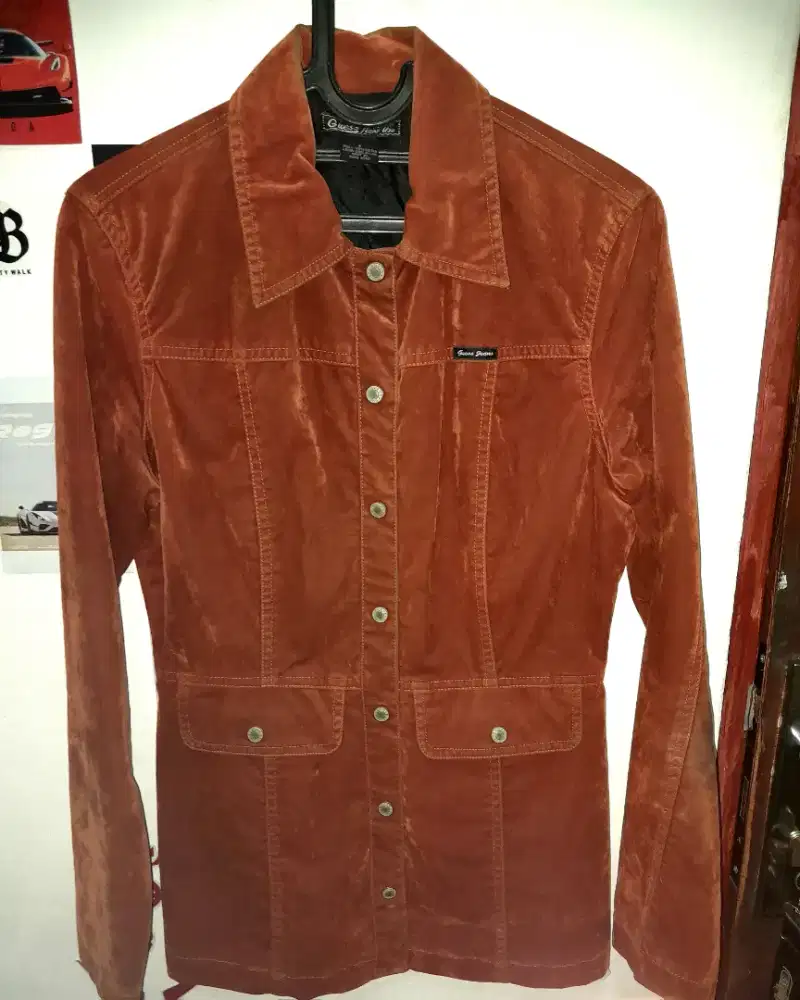 Jaket Guess Corduroy Orignal