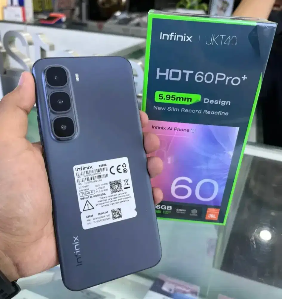 INFINIX HOT 60 PRO+ RAM 8/256 BARU